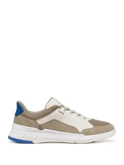 SNEAKERS UOMO - GEOX BIANCO-SABBIA - U659KA 0EK14