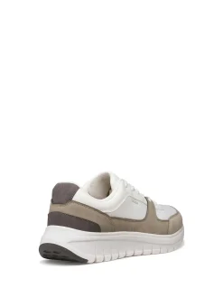 SNEAKERS UOMO - GEOX BIANCO-SABBIA - U65N4B 014EK
