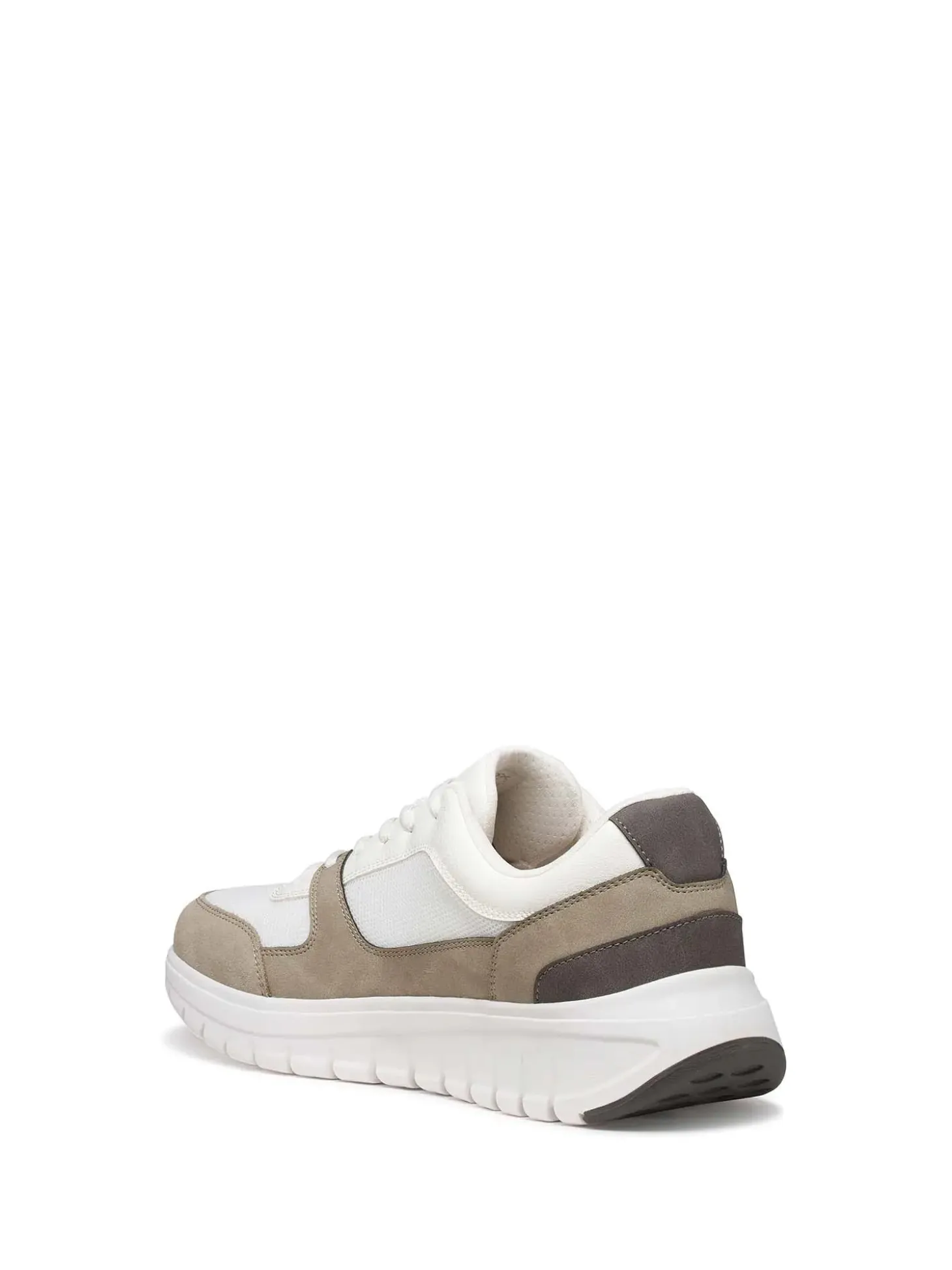 SNEAKERS UOMO - GEOX BIANCO-SABBIA - U65N4B 014EK