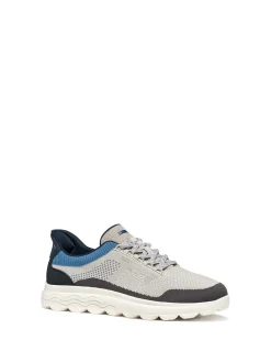 SNEAKERS UOMO - GEOX GRIGIO-NAVY - U65MPE 06KEK
