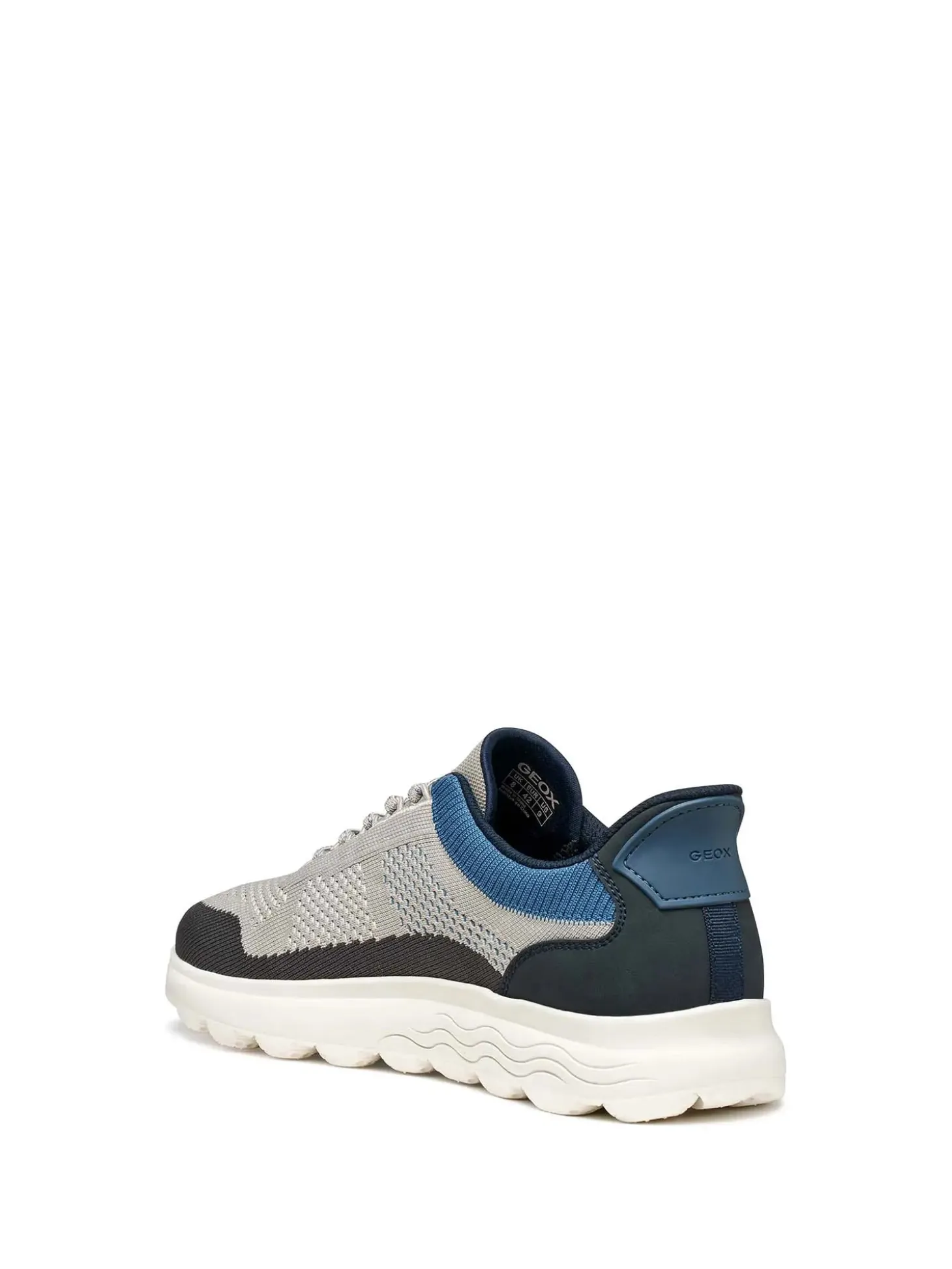 SNEAKERS UOMO - GEOX GRIGIO-NAVY - U65MPE 06KEK