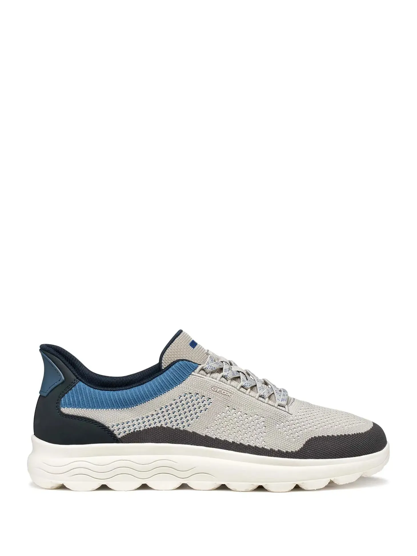 SNEAKERS UOMO - GEOX GRIGIO-NAVY - U65MPE 06KEK