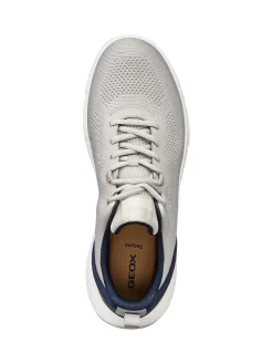 SNEAKERS UOMO - GEOX GRIGIO-NAVY - U65N8B 06K15