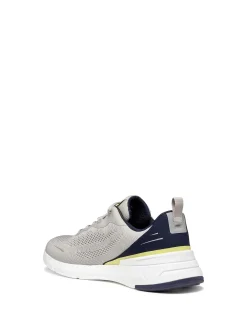SNEAKERS UOMO - GEOX GRIGIO-NAVY - U65N8B 06K15