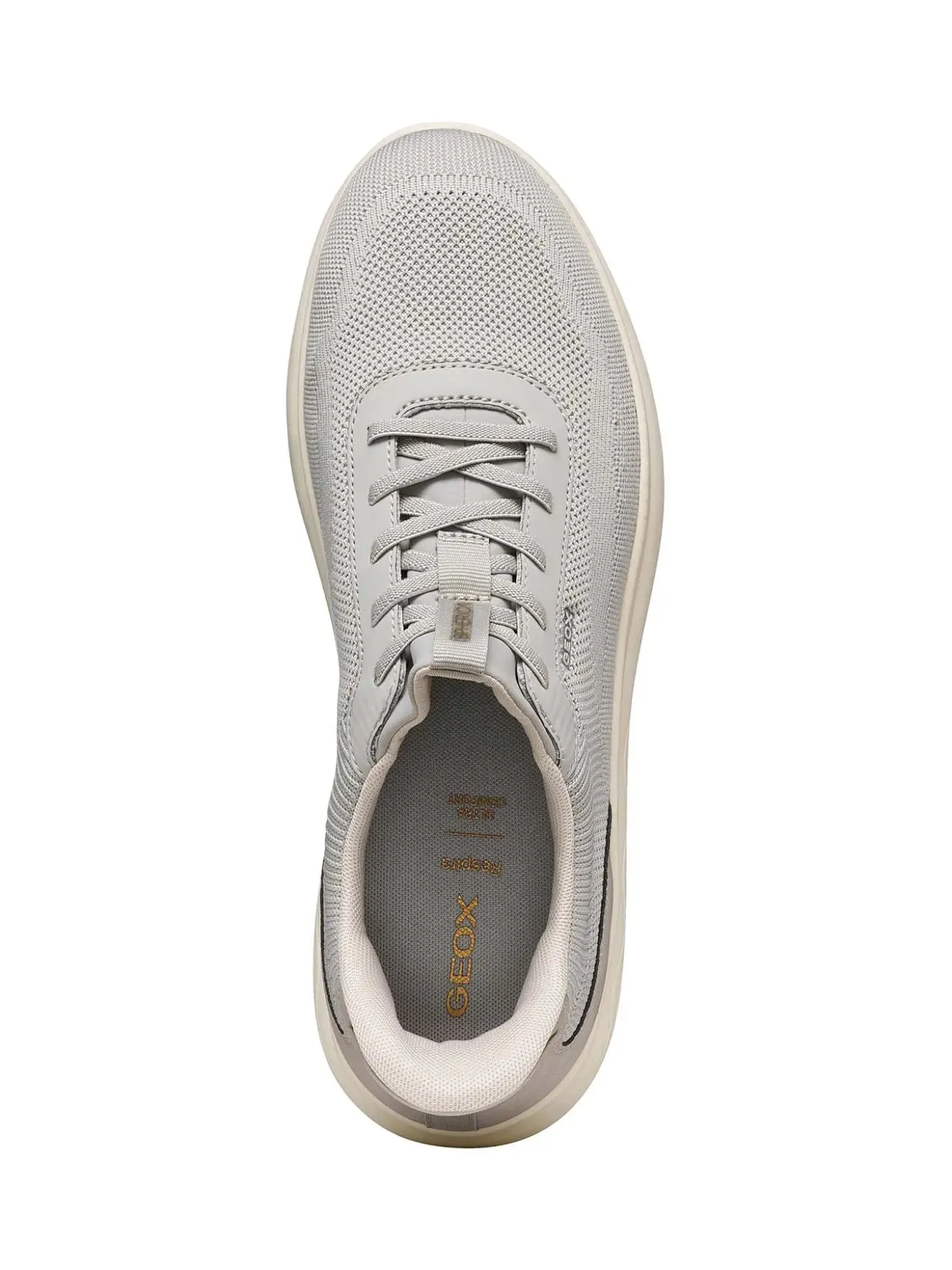 SNEAKERS UOMO - GEOX GRIGIO - U55MPA 06KEK
