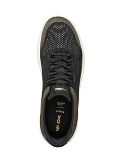 SNEAKERS UOMO - GEOX NERO-VERDE - U65MPE 06KEK