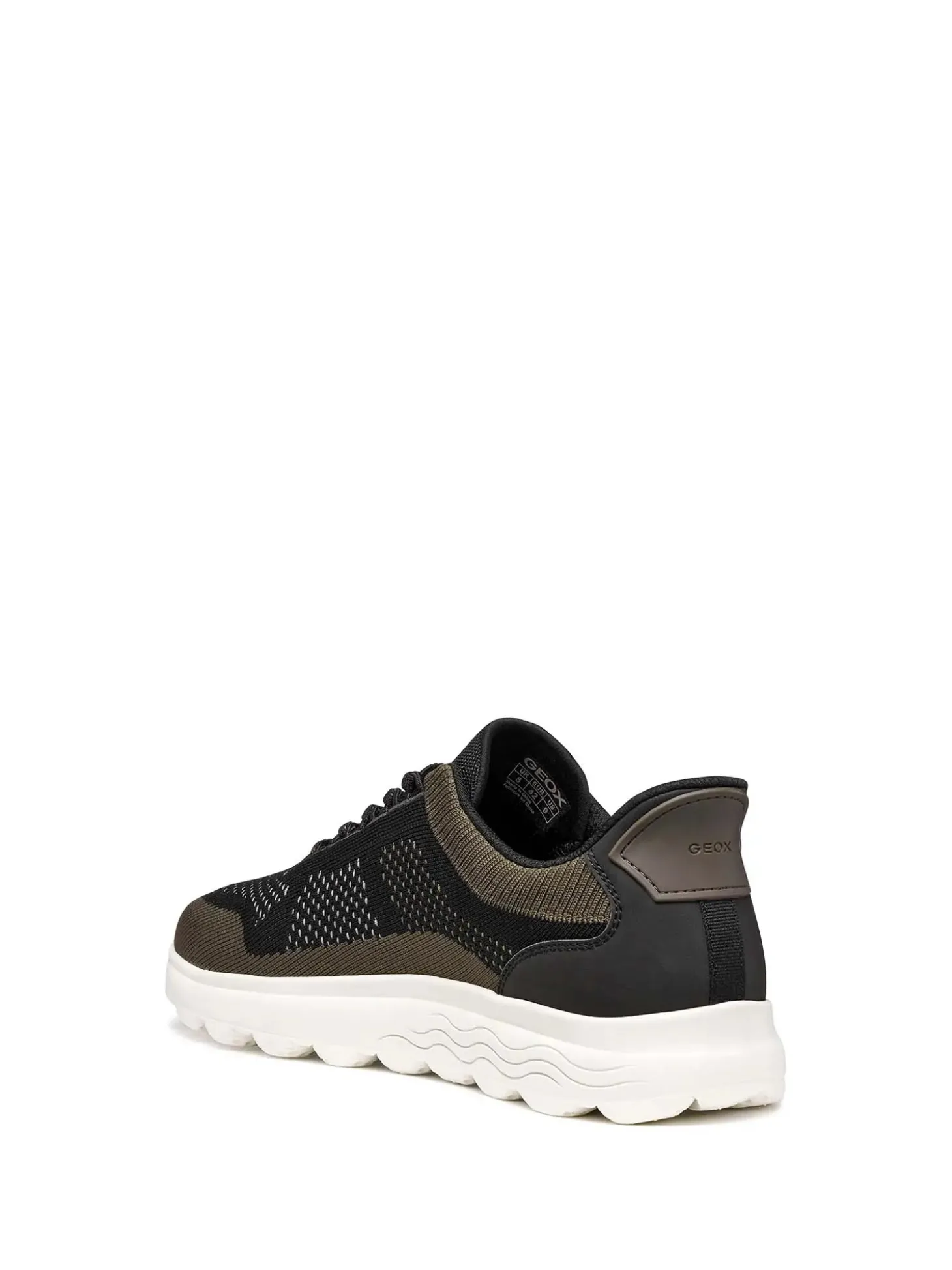 SNEAKERS UOMO - GEOX NERO-VERDE - U65MPE 06KEK