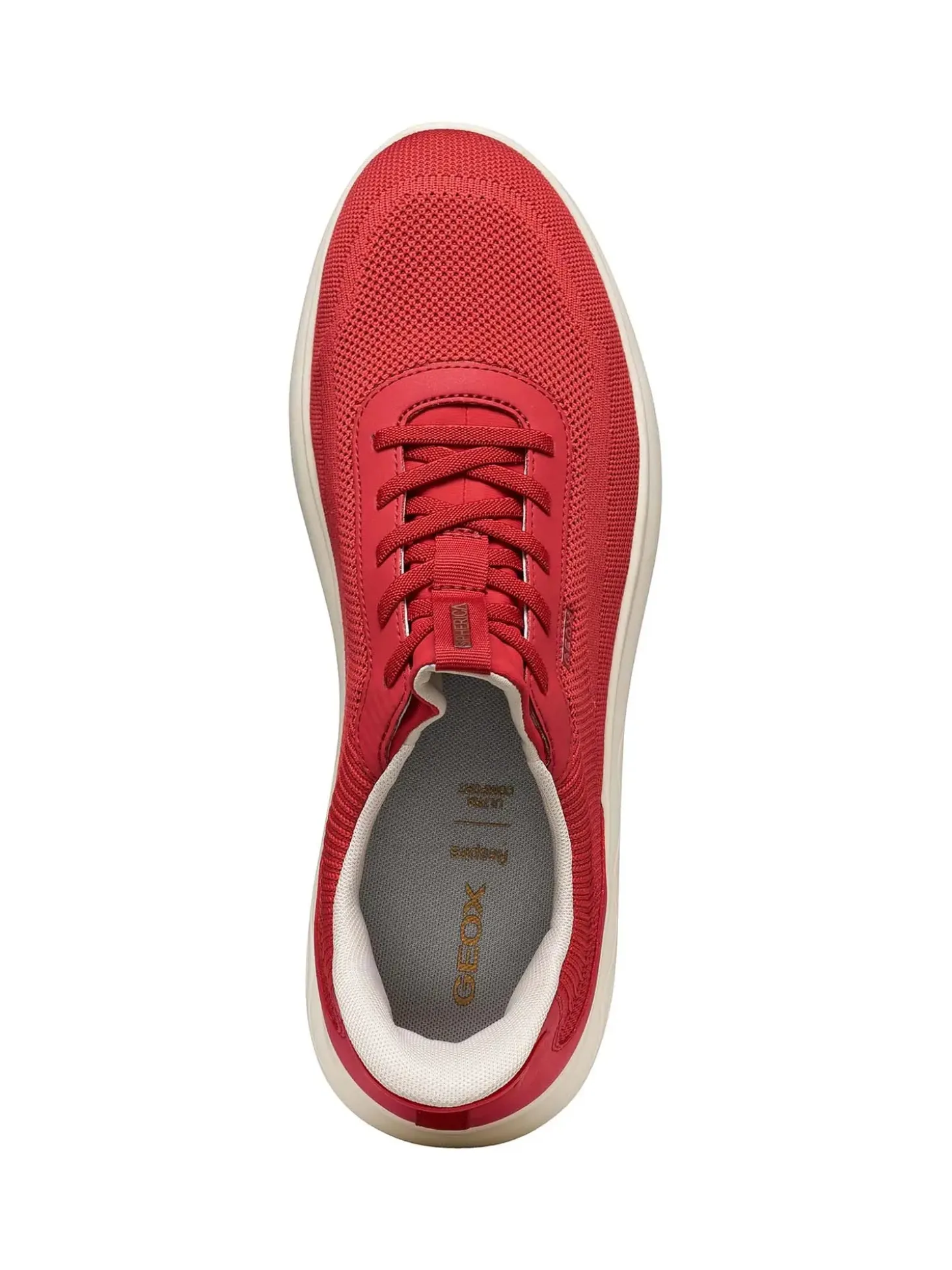 SNEAKERS UOMO - GEOX ROSSO - U55MPA 06KEK