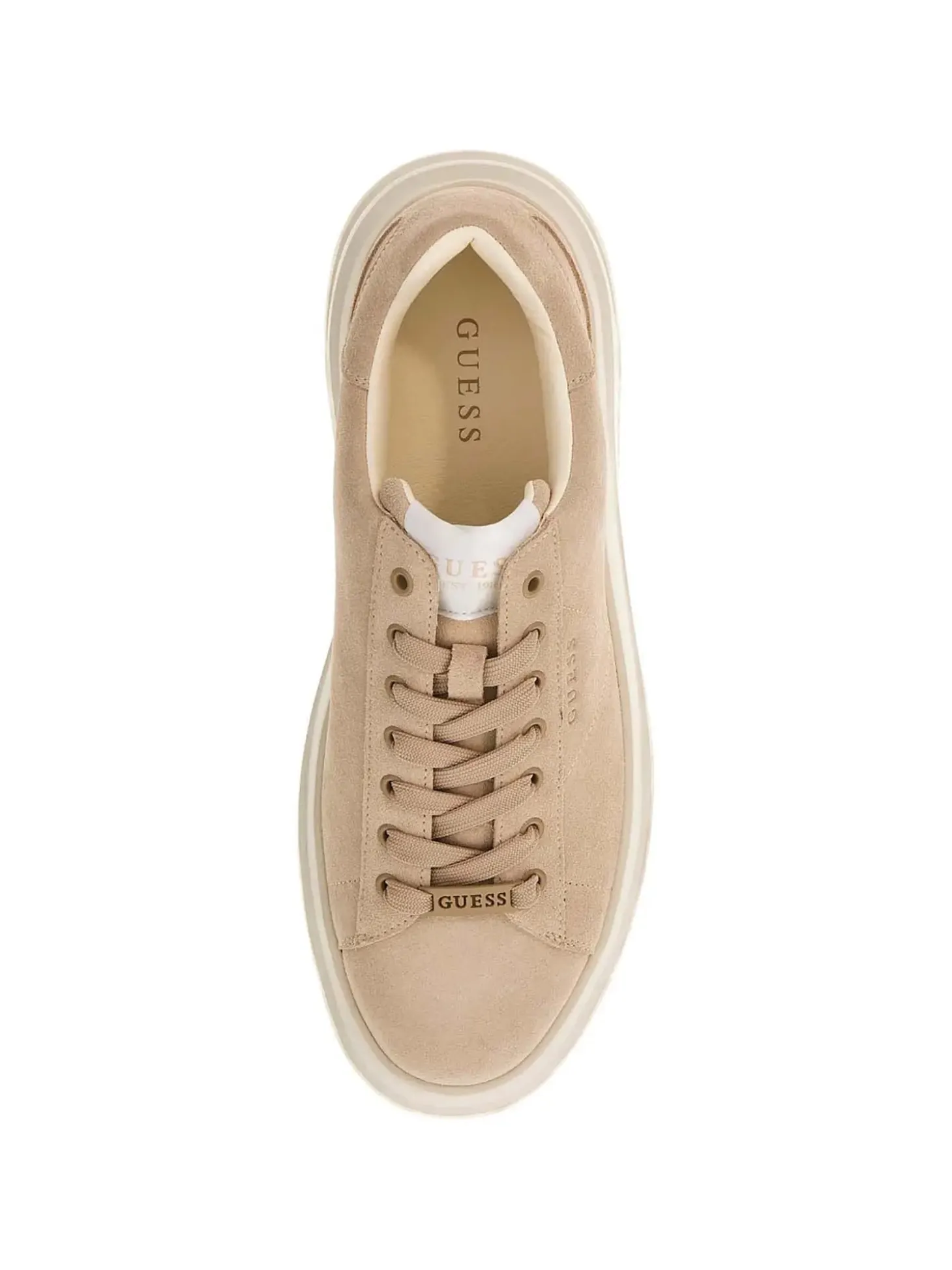 SNEAKERS UOMO - GUESS BEIGE - FMTLBA SUE12