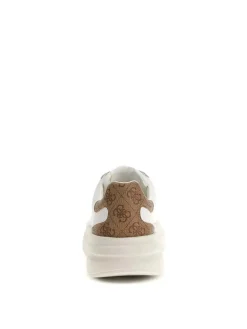 SNEAKERS UOMO - GUESS BIANCO-BEIGE - FMPVIB LEA12