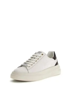 SNEAKERS UOMO - GUESS BIANCO-MARRONE - FMPVIB LEA12