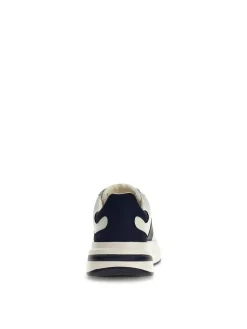SNEAKERS UOMO - GUESS BIANCO-NAVY - FMJEBA LEA12