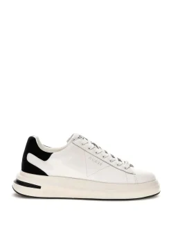 SNEAKERS UOMO - GUESS BIANCO-NERO - FMFLBA LEA12