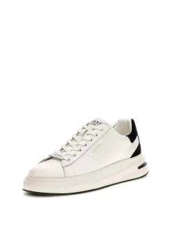 SNEAKERS UOMO - GUESS BIANCO-NERO - FMFLBA LEA12