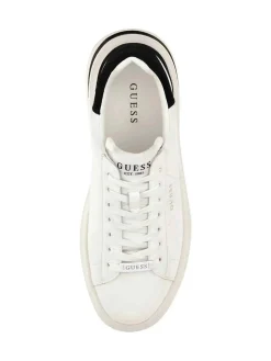 SNEAKERS UOMO - GUESS BIANCO-NERO - FMFLBA LEA12