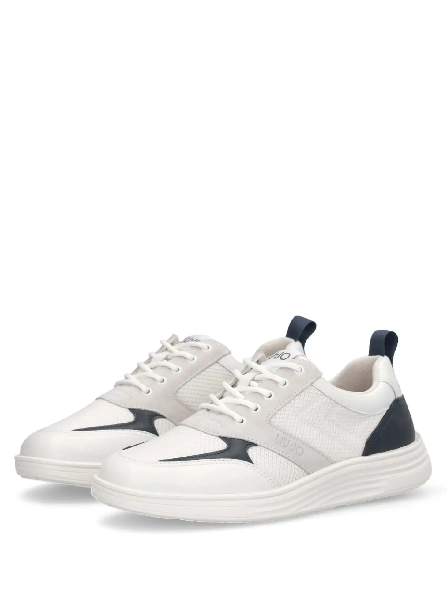SNEAKERS UOMO - LIU-JO BIANCO-BLU - 7B6005PX029