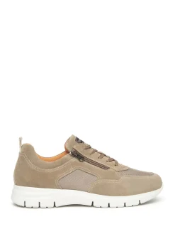 SNEAKERS UOMO - NERO GIARDINI TAUPE - E601091U