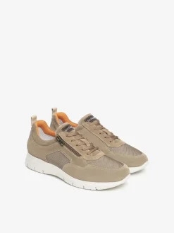 SNEAKERS UOMO - NERO GIARDINI TAUPE - E601091U