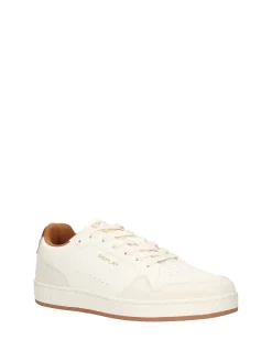 SNEAKERS UOMO - REPLAY BIANCO-CUOIO - RZ3B0035S