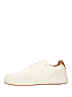 SNEAKERS UOMO - REPLAY BIANCO-CUOIO - RZ3B0035S