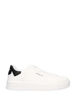 SNEAKERS UOMO - REPLAY BIANCO-NERO - RZ4O0023S
