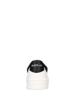 SNEAKERS UOMO - REPLAY BIANCO-NERO - RZ4O0023S