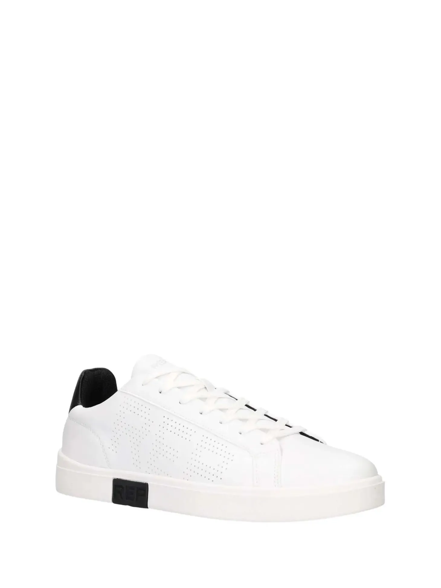 SNEAKERS UOMO - REPLAY BIANCO-NERO - RZ3P0036S