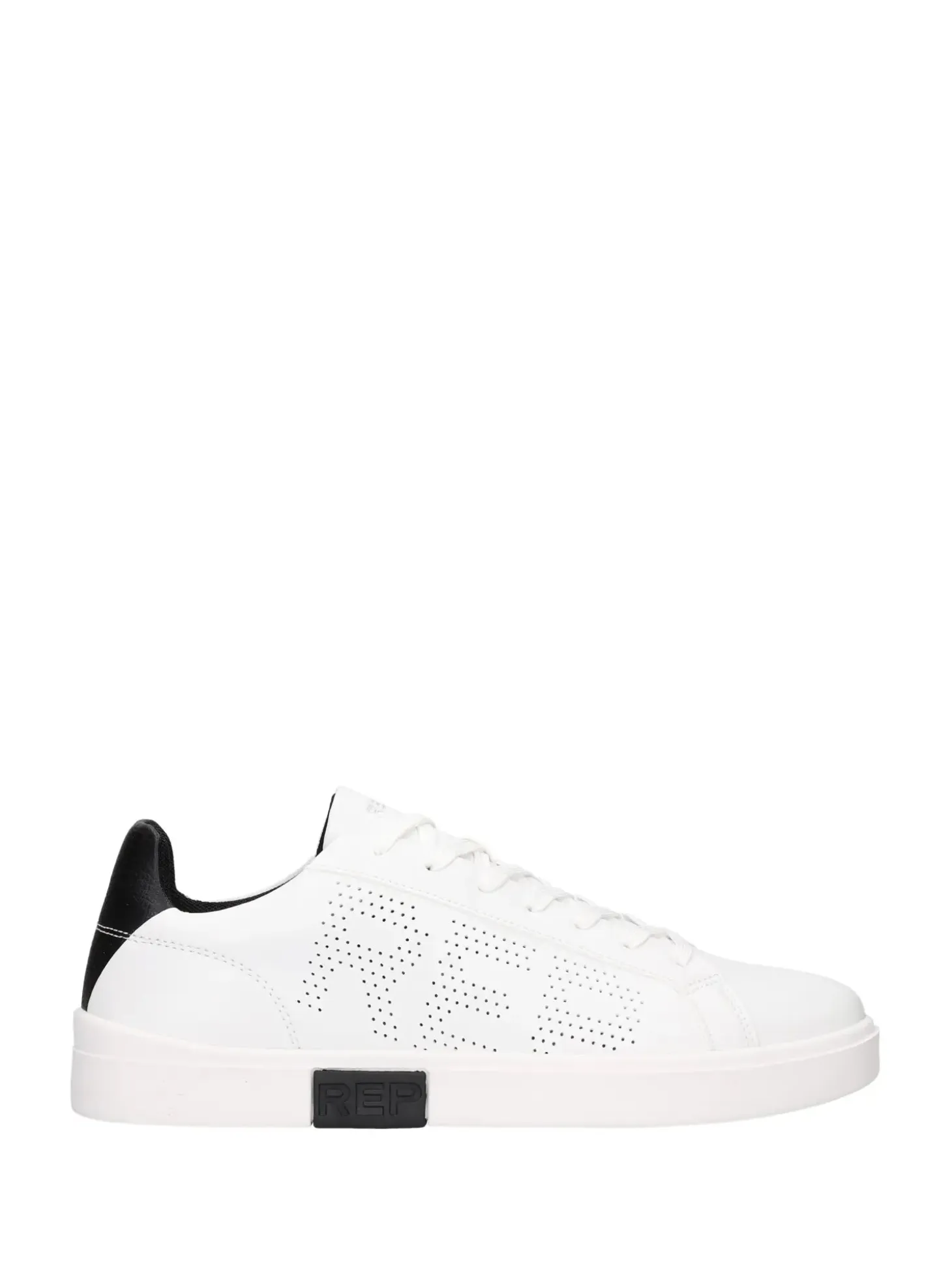 SNEAKERS UOMO - REPLAY BIANCO-NERO - RZ3P0036S