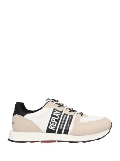 SNEAKERS UOMO - REPLAY BIANCO-NERO - RS680118S