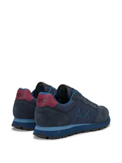 SNEAKERS UOMO - SUN68 NAVY-ROSSO - Z46101