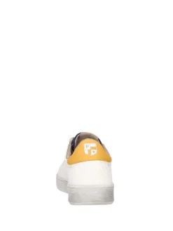SNEAKERS UOMO - US POLO ASSN. BIANCO-GIALLO - BRAYAN001M/6Y1