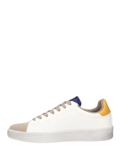 SNEAKERS UOMO - US POLO ASSN. BIANCO-GIALLO - BRAYAN001M/6Y1