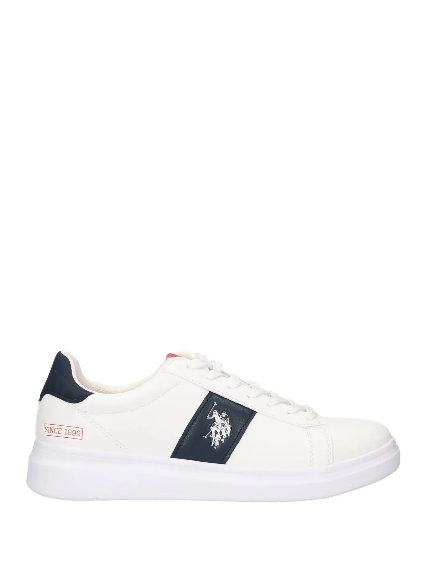 SNEAKERS UOMO - US POLO ASSN. BIANCO - GEORGE002M/6YN2