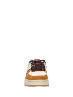 SNEAKERS UOMO - US POLO ASSN. BIANCO-CUOIO - YPER006M/6YN1