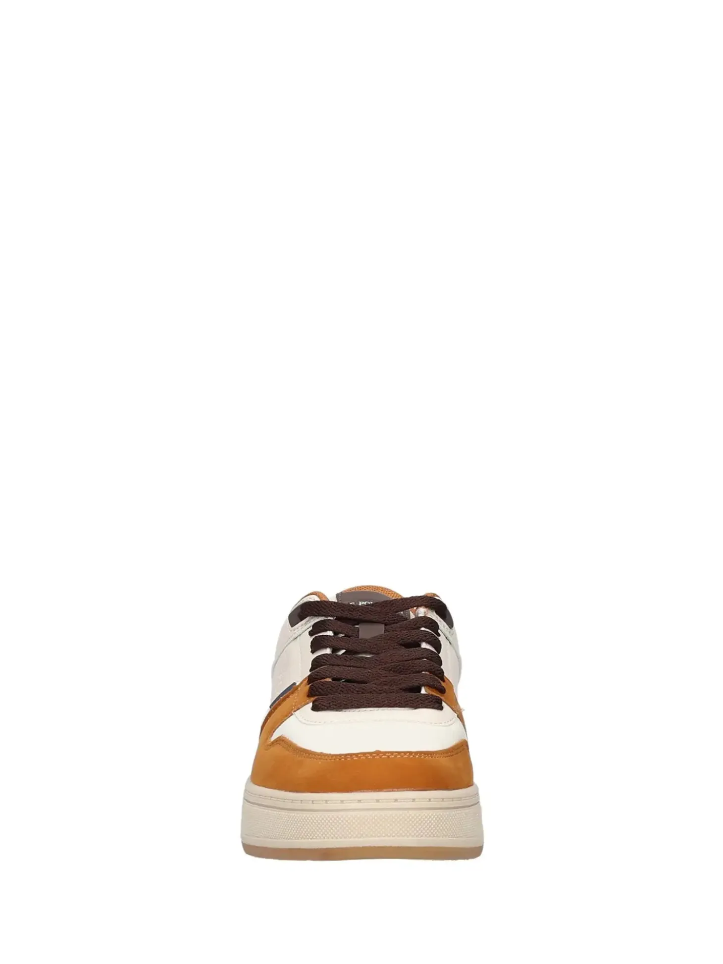 SNEAKERS UOMO - US POLO ASSN. BIANCO-CUOIO - YPER006M/6YN1
