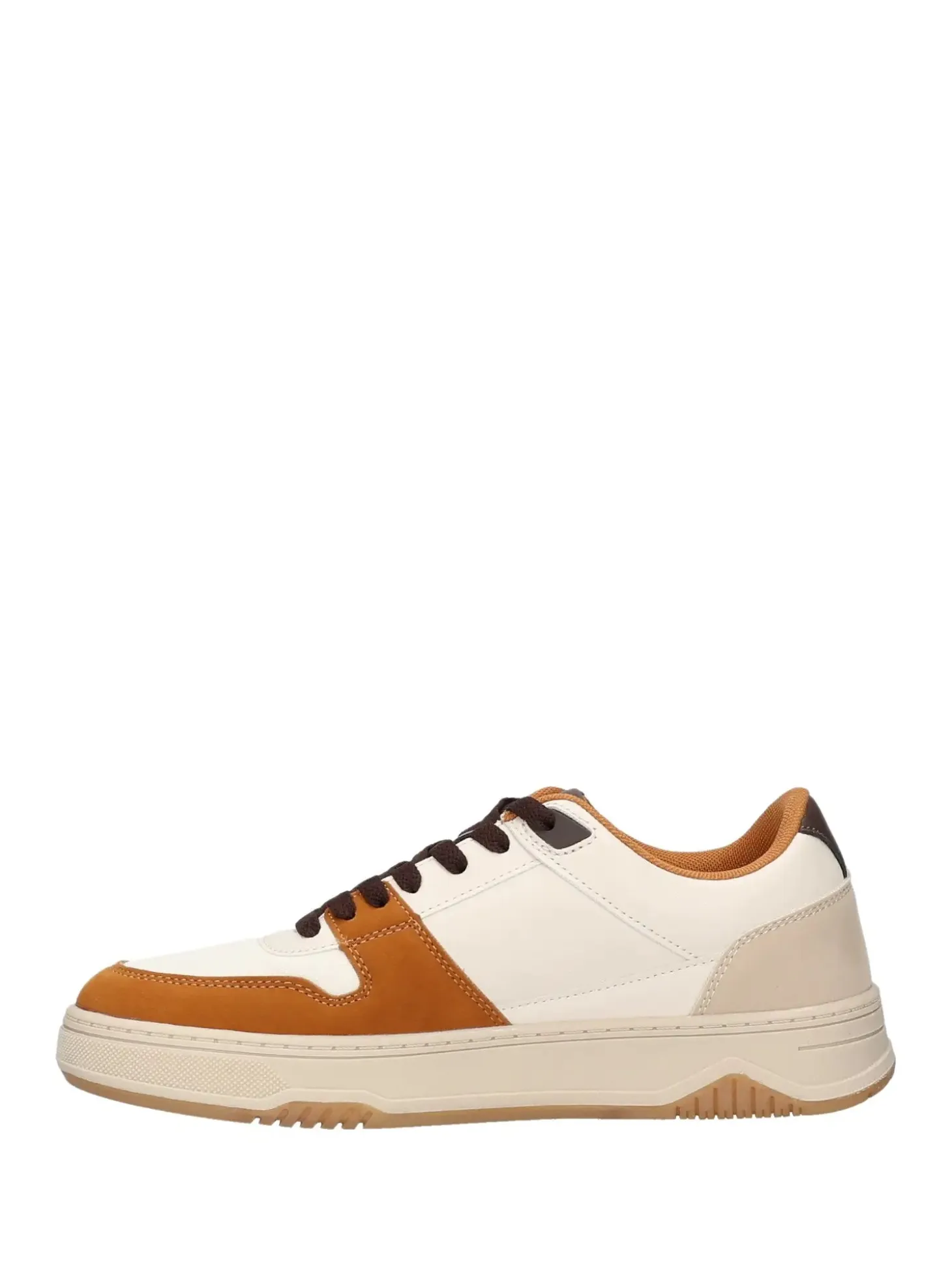 SNEAKERS UOMO - US POLO ASSN. BIANCO-CUOIO - YPER006M/6YN1