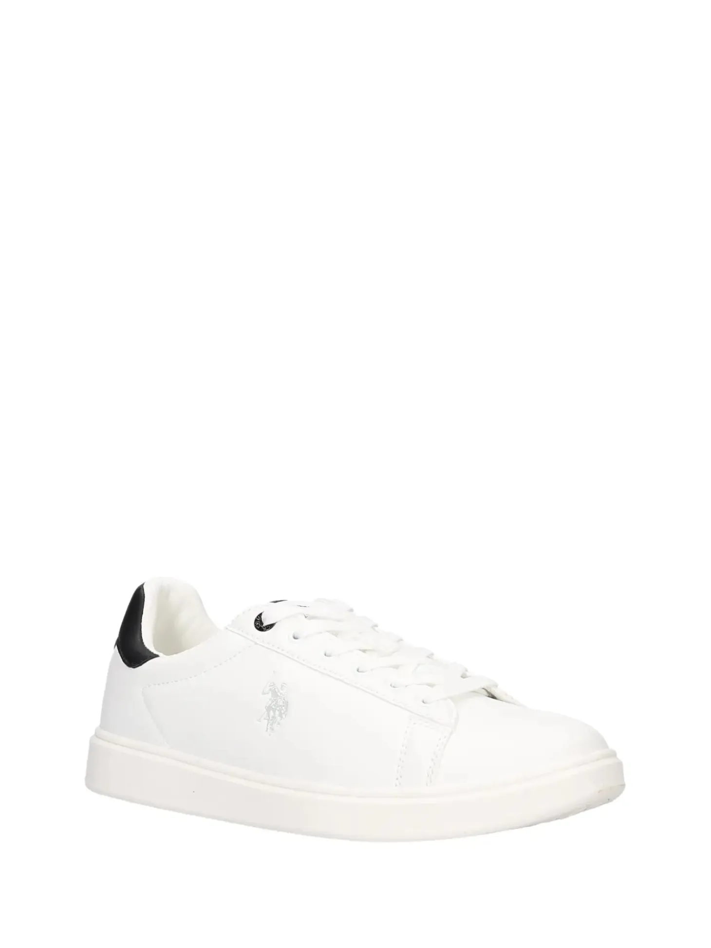 SNEAKERS UOMO - US POLO ASSN. BIANCO-NERO - BYRON006M/6YM1