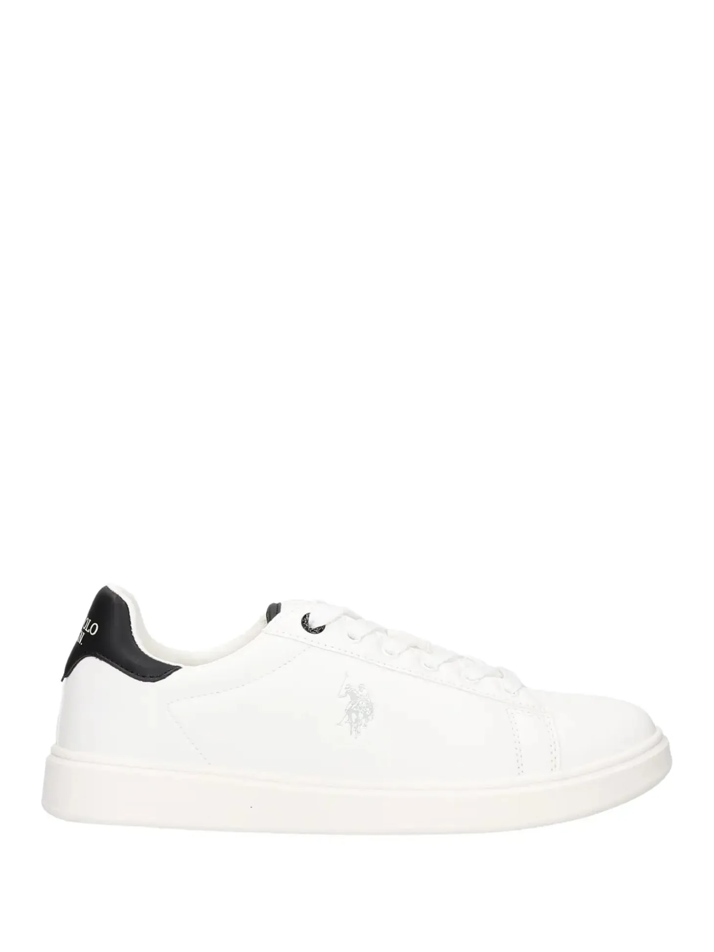 SNEAKERS UOMO - US POLO ASSN. BIANCO-NERO - BYRON006M/6YM1