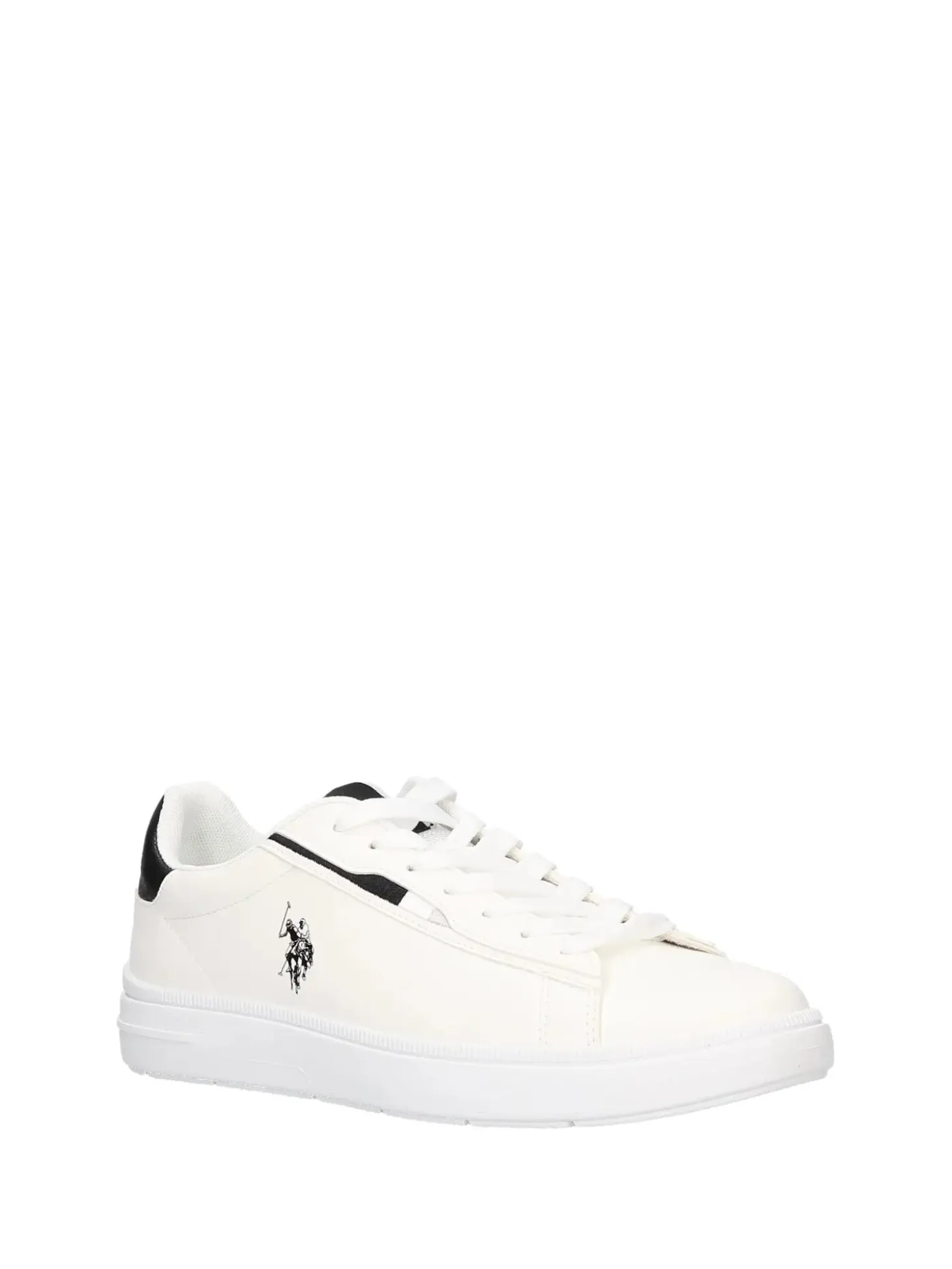 SNEAKERS UOMO - US POLO ASSN. BIANCO-NERO - ARIS001M/6YM1