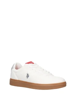 SNEAKERS UOMO - US POLO ASSN. BIANCO - BYRON005M/6NH1