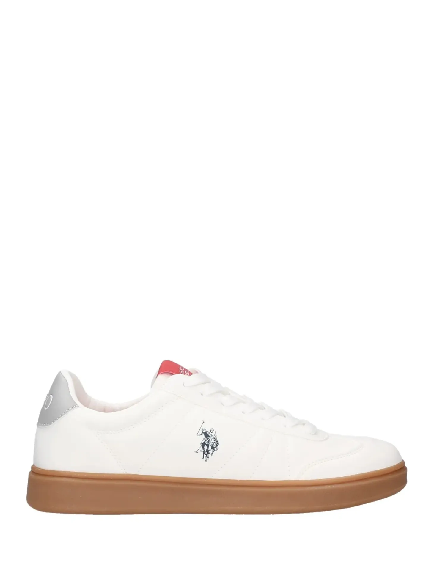 SNEAKERS UOMO - US POLO ASSN. BIANCO - BYRON005M/6NH1