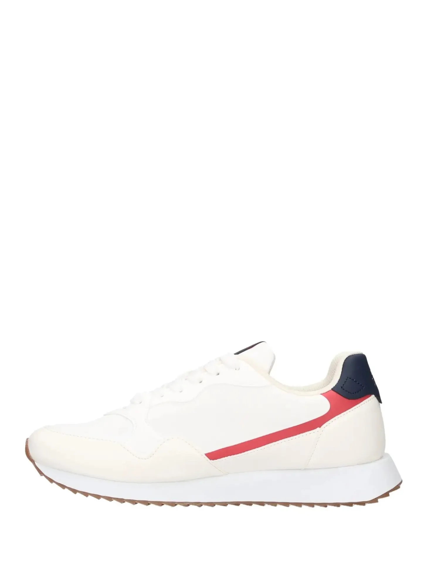 SNEAKERS UOMO - US POLO ASSN. BIANCO-ROSSO - ALDEN001M/6NY1