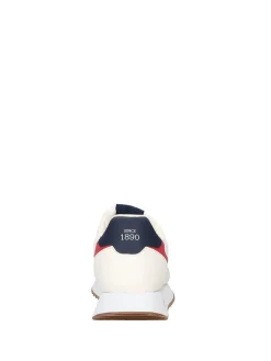 SNEAKERS UOMO - US POLO ASSN. BIANCO-ROSSO - ALDEN001M/6NY1
