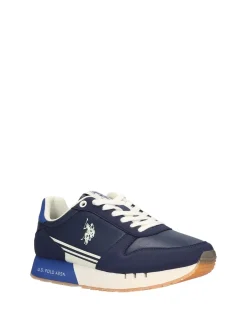 SNEAKERS UOMO - US POLO ASSN. BLU - DENI001M/6YH1