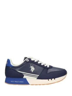 SNEAKERS UOMO - US POLO ASSN. BLU - DENI001M/6YH1