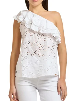 TOP DONNA - DENNY ROSE BIANCO - 611ND45004