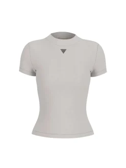 TOP DONNA - GUESS APPAREL BIANCO - W6RP99 KCNH2