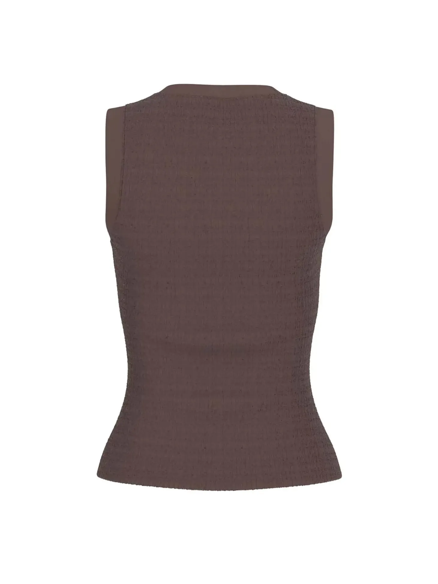 TOP DONNA - GUESS APPAREL MARRONE - W6GP14 K2940