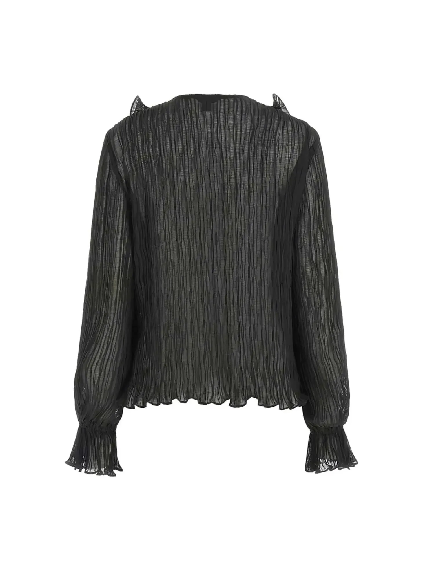 TOP DONNA - GUESS APPAREL NERO - W6RH31 WI342