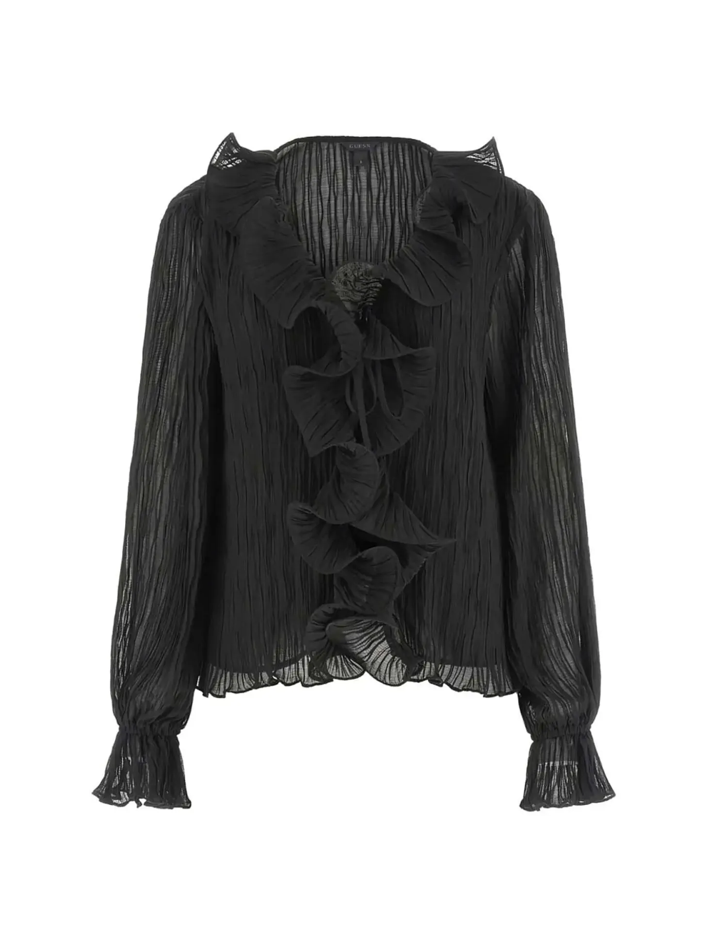 TOP DONNA - GUESS APPAREL NERO - W6RH31 WI342